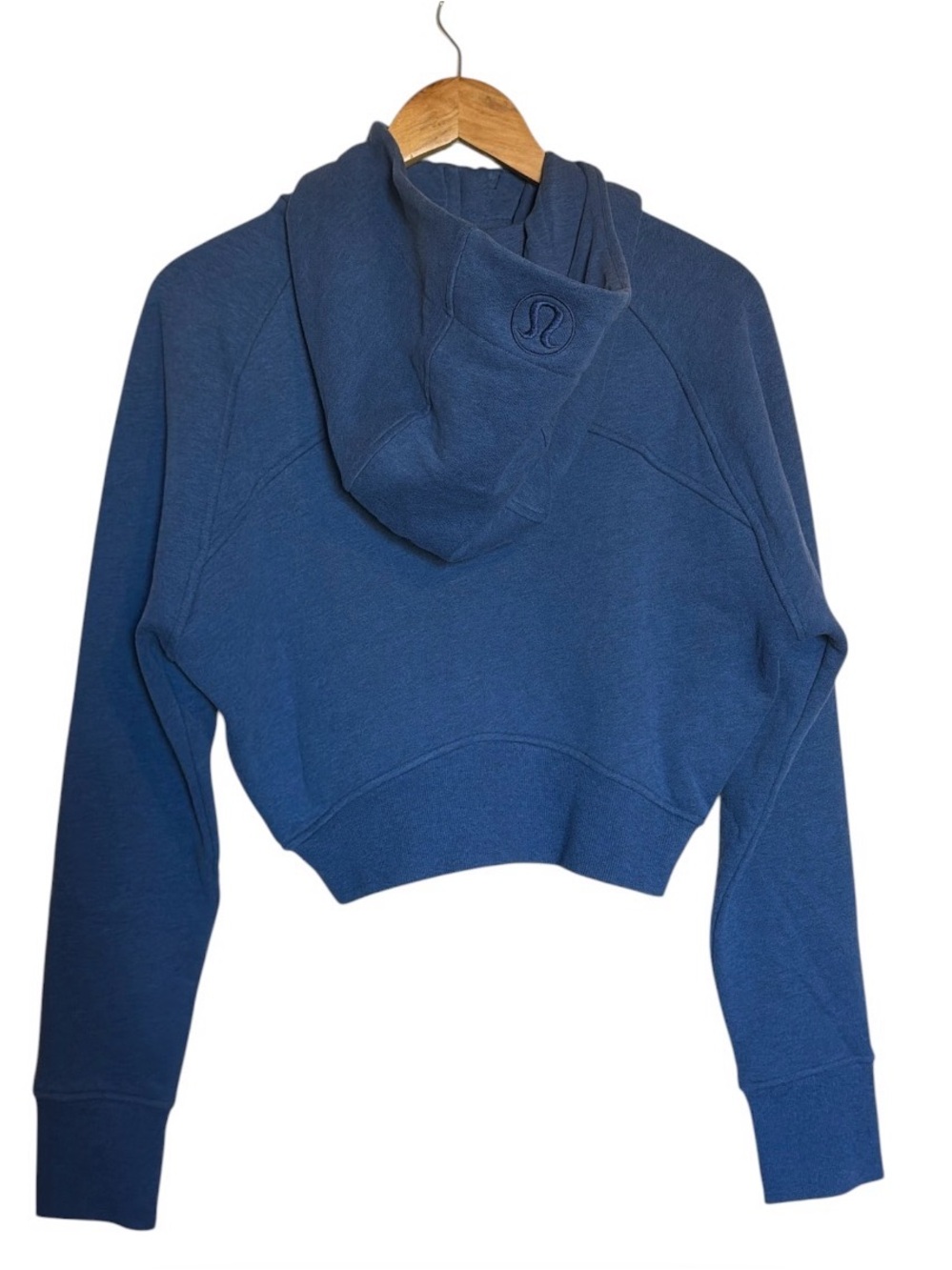 Lululemon full zip crop hoodie size 10 - Picture 3 of 4